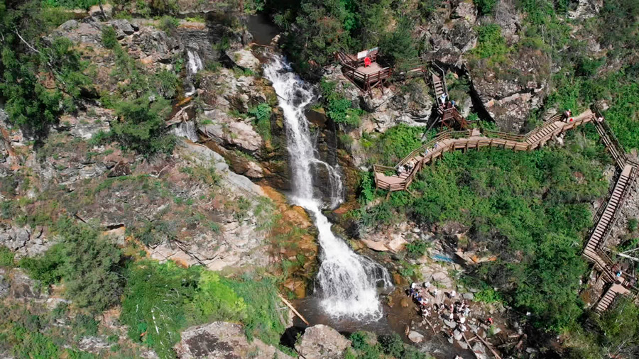 Камышлинский водопад – с. Чемал – водопад Че-Чкыш